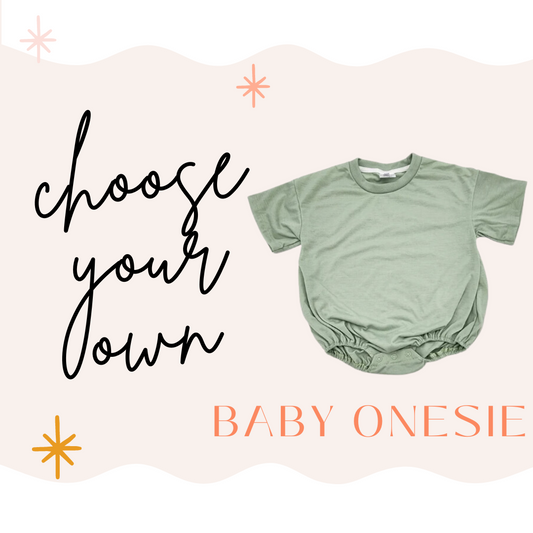 Choose Your Own Baby Onesie