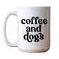 Coffee and Dogs Ceramic Mug