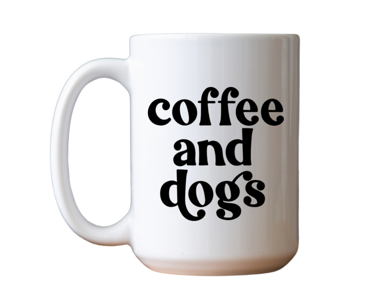 Coffee and Dogs Ceramic Mug